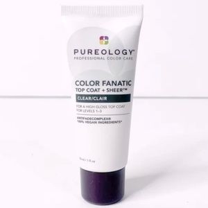 💆‍♀️ NWOB Pureology Color Fanatic Top Coat + Sheer in Clear Mini 1 oz